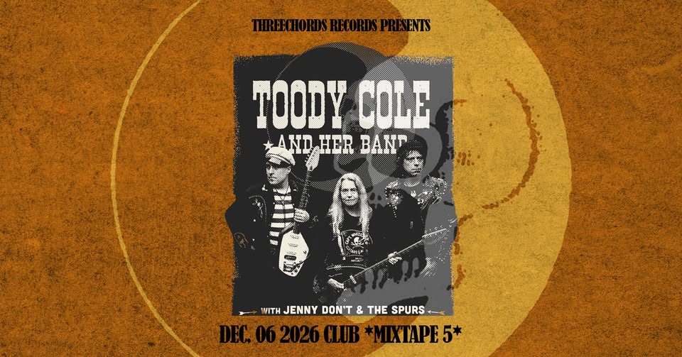 TOODY COLE AND HER BAND/ JENNY DON'T & THE SPURS Live in Sofia