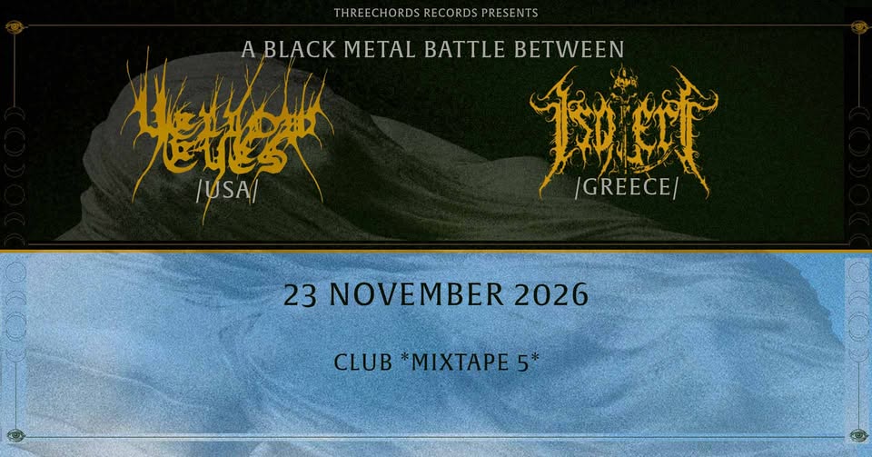 Yellow Eyes/Isolert Live in Sofia